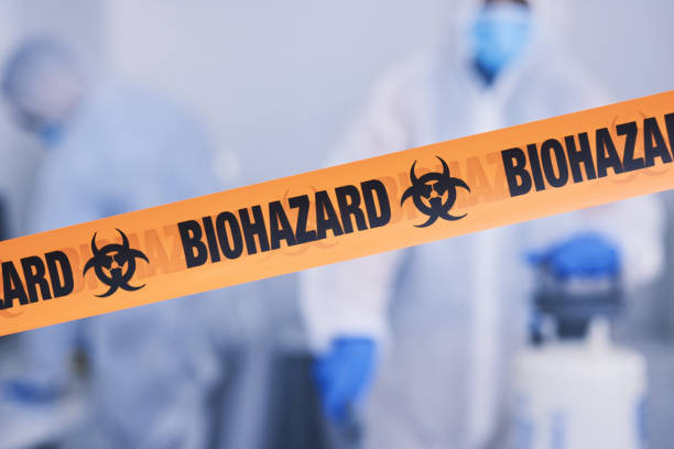 Professional Drug Lab Cleanup technician working in Huntsville, TX